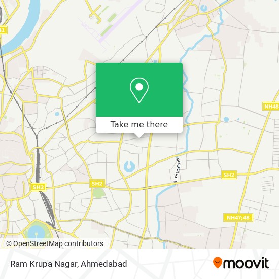 Ram Krupa Nagar map