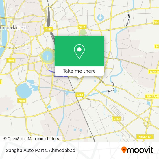 Sangita Auto Parts map