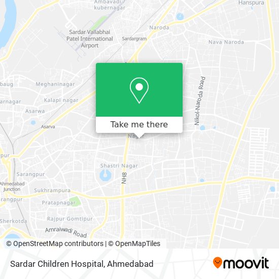 Sardar Children Hospital map