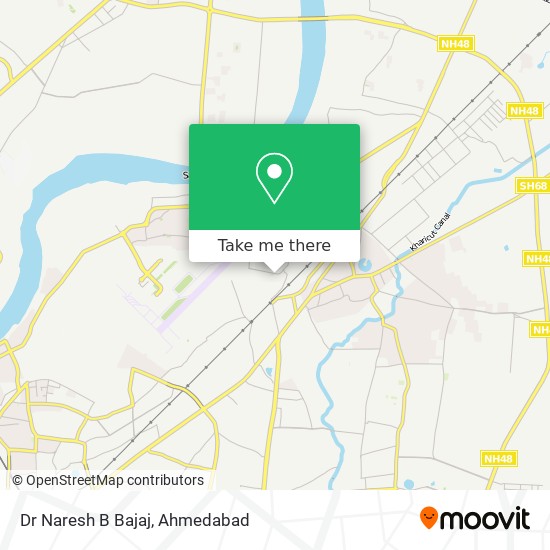 Dr Naresh B Bajaj map