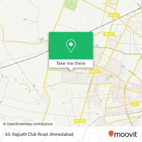 60, Rajpath Club Road map