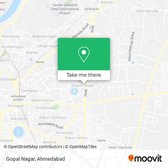 Gopal Nagar map