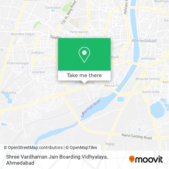 Shree Vardhaman Jain Boarding Vidhyalaya map