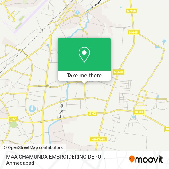 MAA CHAMUNDA EMBROIDERING DEPOT map