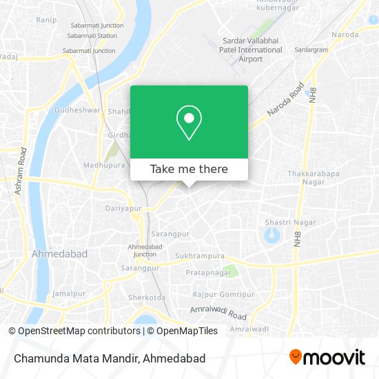 Chamunda Mata Mandir map