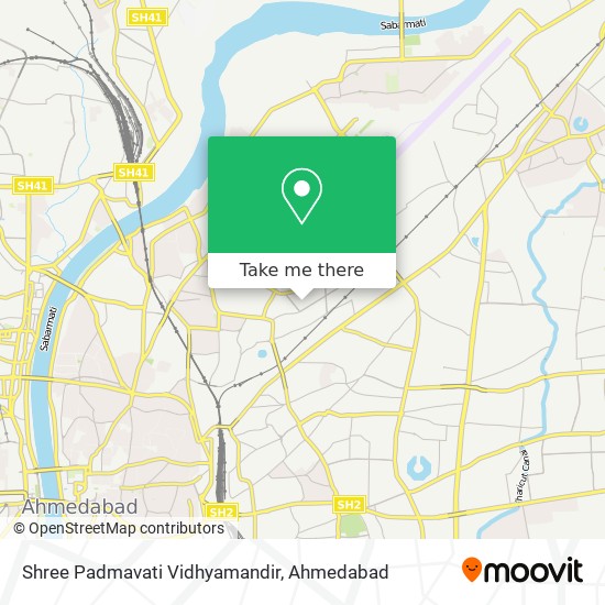 Shree Padmavati Vidhyamandir map