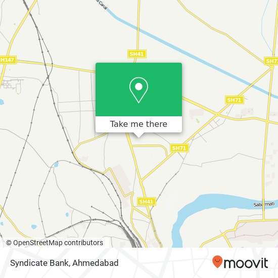 Syndicate Bank map