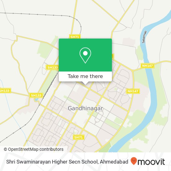 Shri Swaminarayan Higher Secn School map