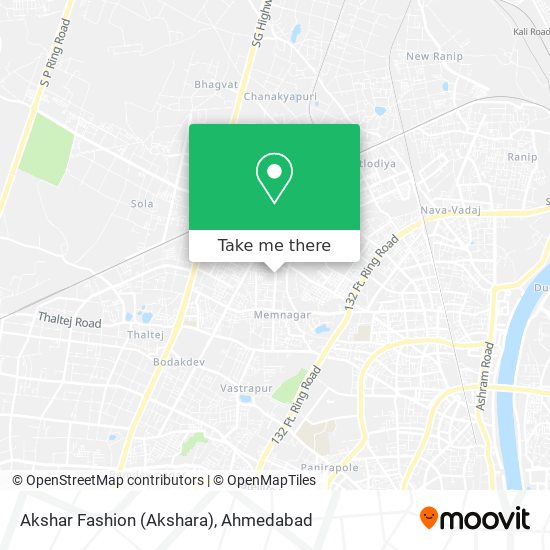 Akshar Fashion (Akshara) map