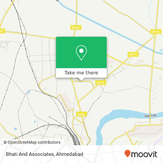 Bhati And Associates map