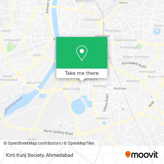 Kirti Kunj Society map