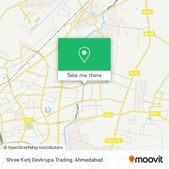 Shree Kunj Devkrupa Trading map