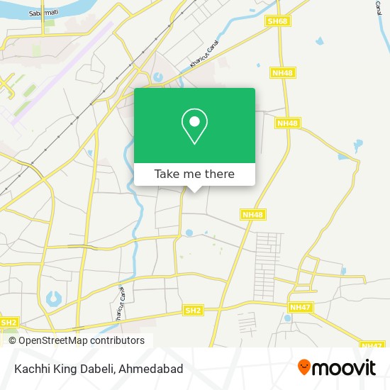 Kachhi King Dabeli map