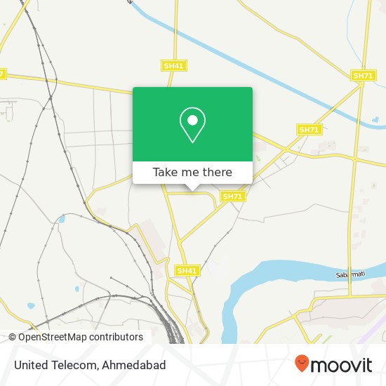 United Telecom map