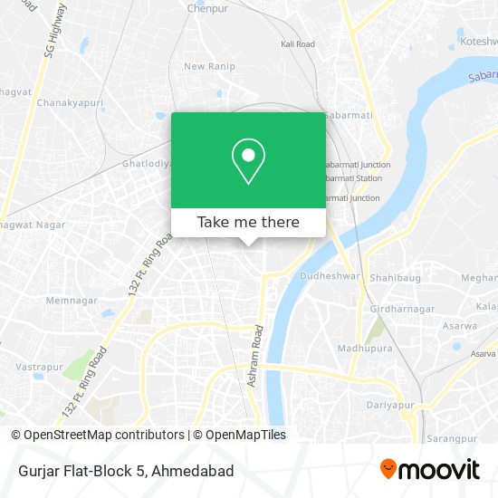 Gurjar Flat-Block 5 map
