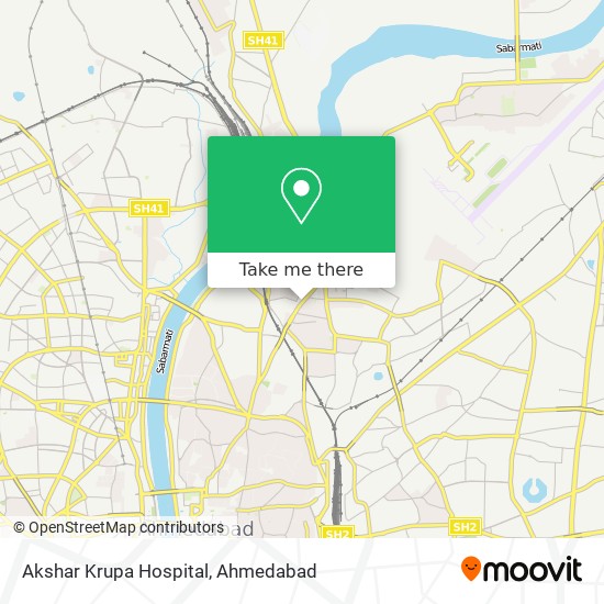 Akshar Krupa Hospital map