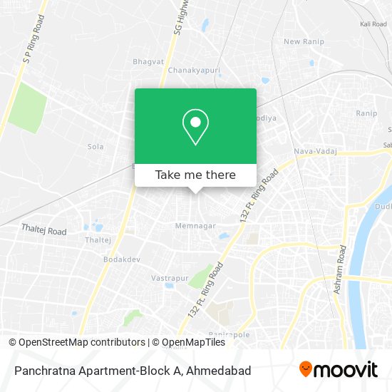 Panchratna Apartment-Block A map