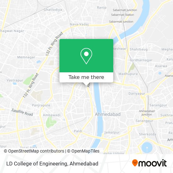 LD College of Engineering map