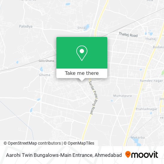 Aarohi Twin Bungalows-Main Entrance map