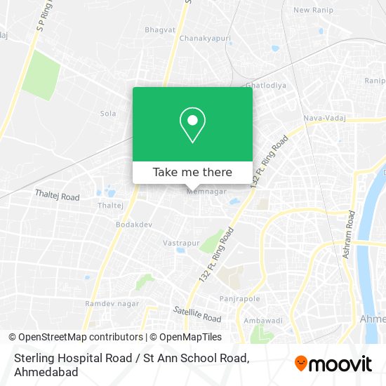 Sterling Hospital Road / St Ann School Road map