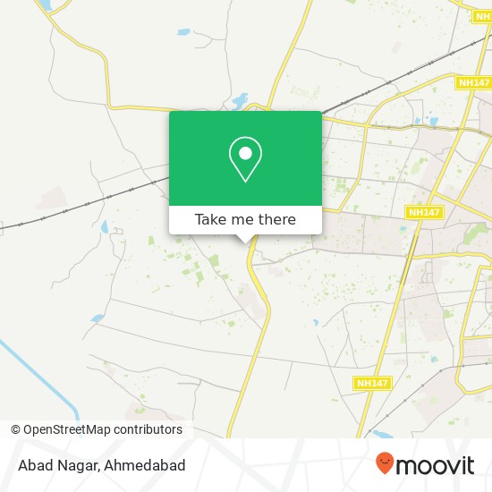 Abad Nagar map