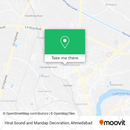 Hiral Sound and Mandap Decoration map