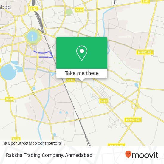 Raksha Trading Company map