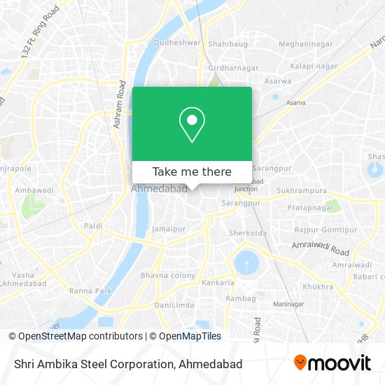 Shri Ambika Steel Corporation map