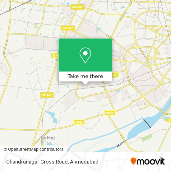 Chandranagar Cross Road map