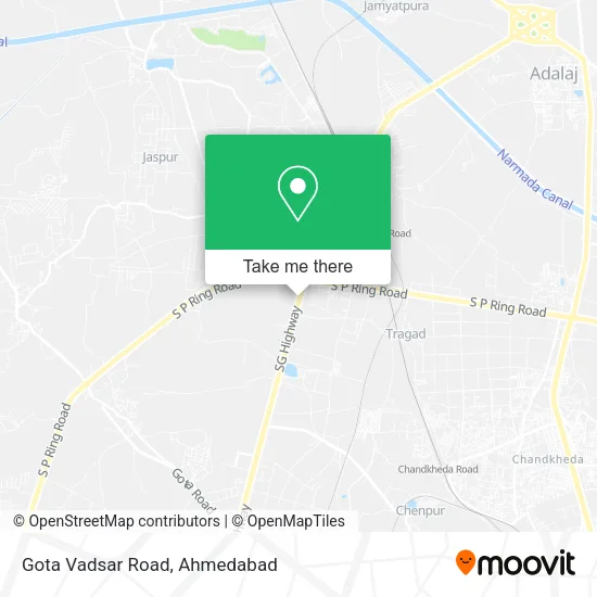 Gota Vadsar Road map