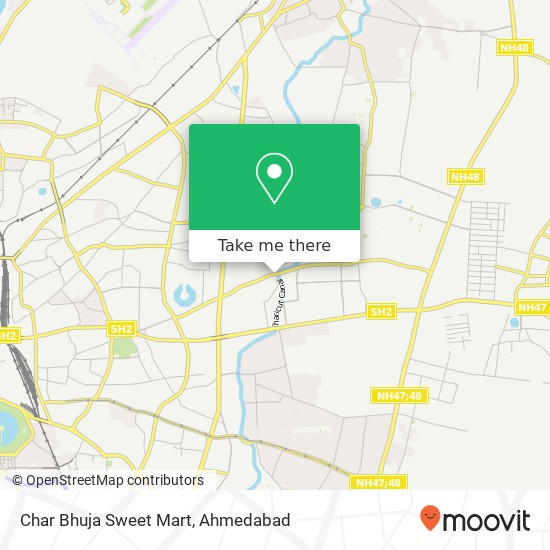 Char Bhuja Sweet Mart map