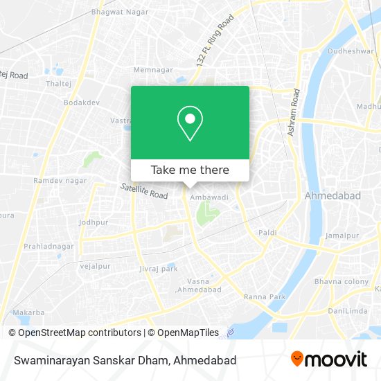 Swaminarayan Sanskar Dham map