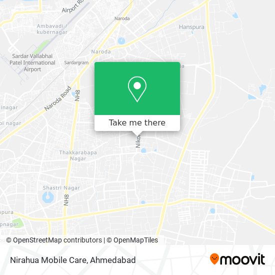 Nirahua Mobile Care map