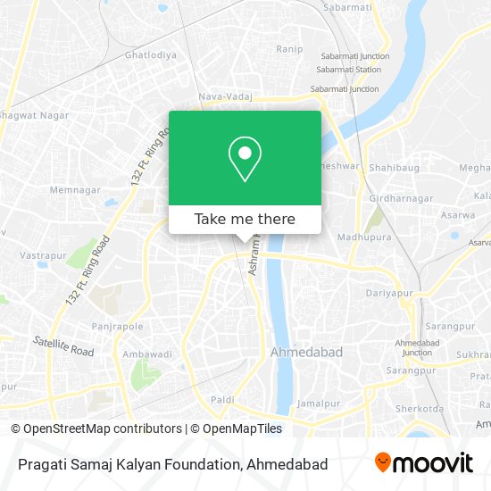 Pragati Samaj Kalyan Foundation map