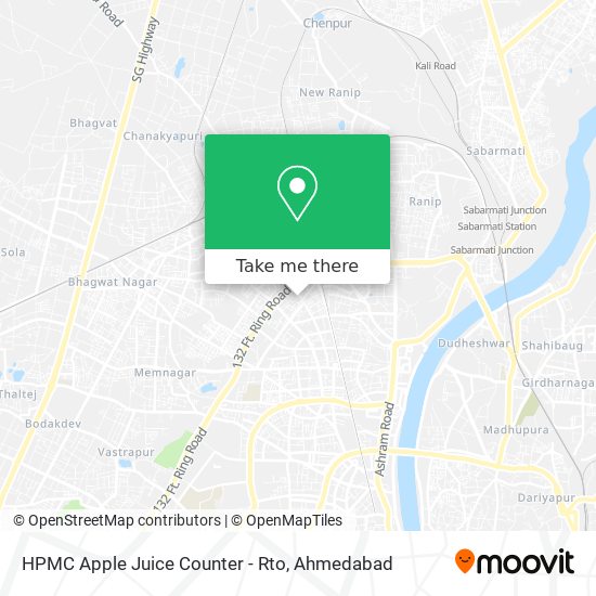 HPMC Apple Juice Counter - Rto map