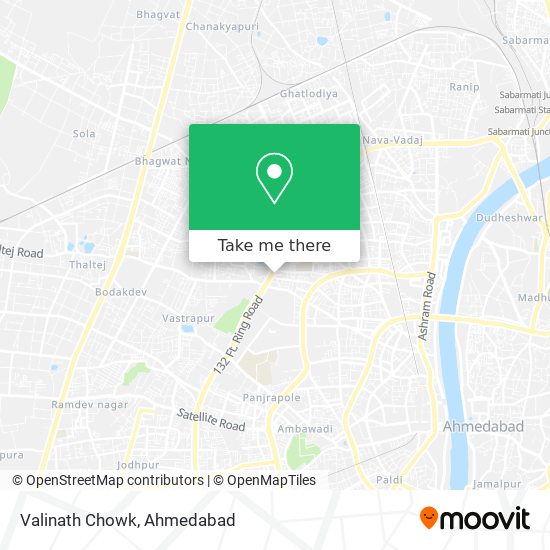 Valinath Chowk map