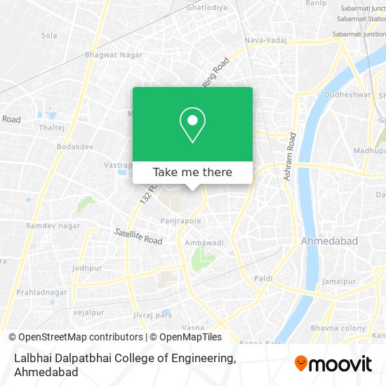 Lalbhai Dalpatbhai College of Engineering map