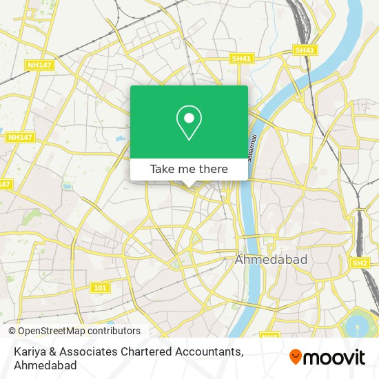 Kariya & Associates Chartered Accountants map