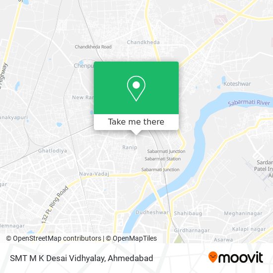 SMT M K Desai Vidhyalay map