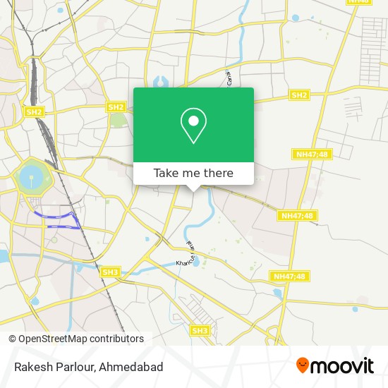 Rakesh Parlour map
