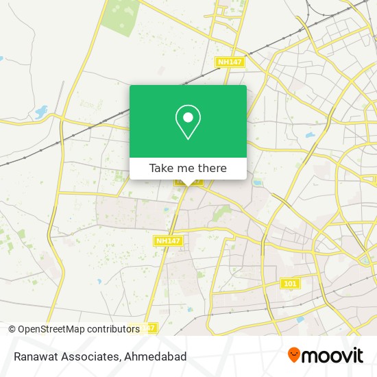 Ranawat Associates map