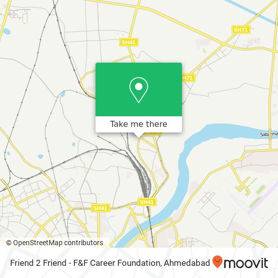 Friend 2 Friend - F&F Career Foundation map