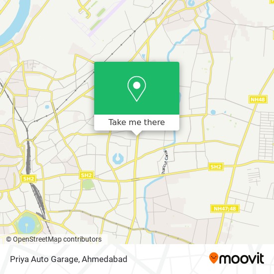 Priya Auto Garage map