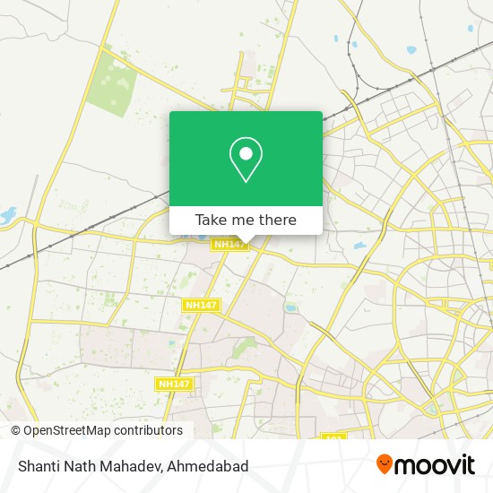 Shanti Nath Mahadev map