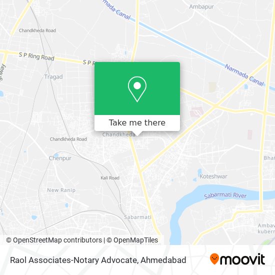 Raol Associates-Notary Advocate map
