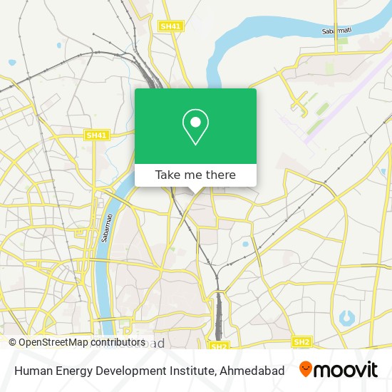 Human Energy Development Institute map