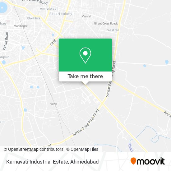 Karnavati Industrial Estate map
