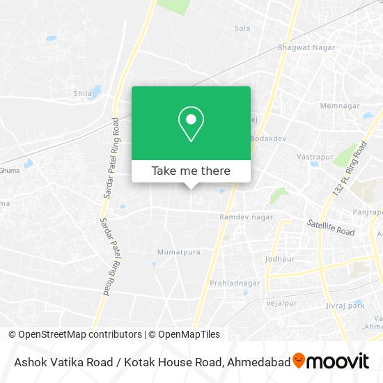 Ashok Vatika Road / Kotak House Road map