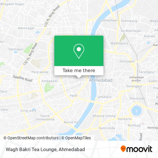 Wagh Bakri Tea Lounge map