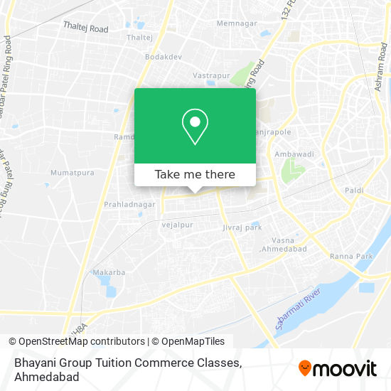 Bhayani Group Tuition Commerce Classes map